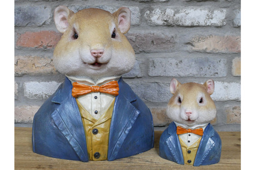 Dapper mouse bust resin - bust,