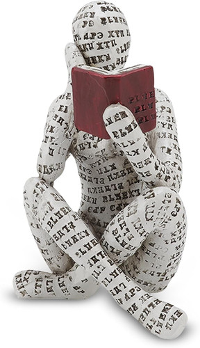 Resin abstract thinker - resin,