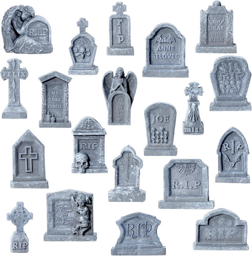 Pcs miniature tombstones - miniature,