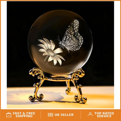 Butterfly sunflower crystal - butterfly,