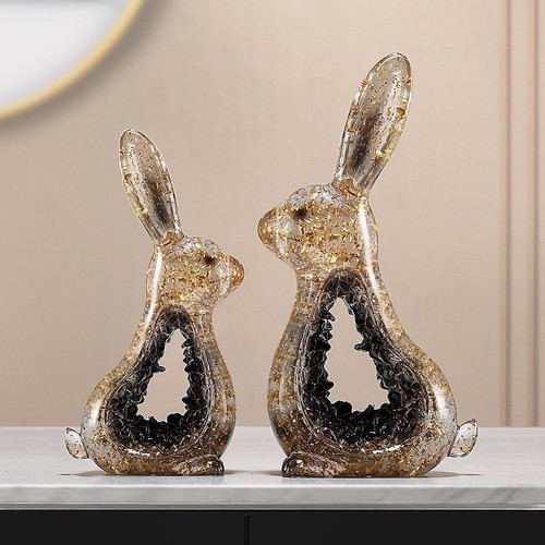 Hollow rabbit figurine - rabbit,