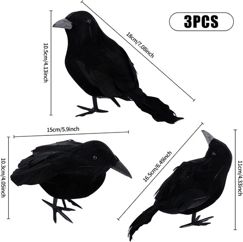 Pack halloween crows - halloween,